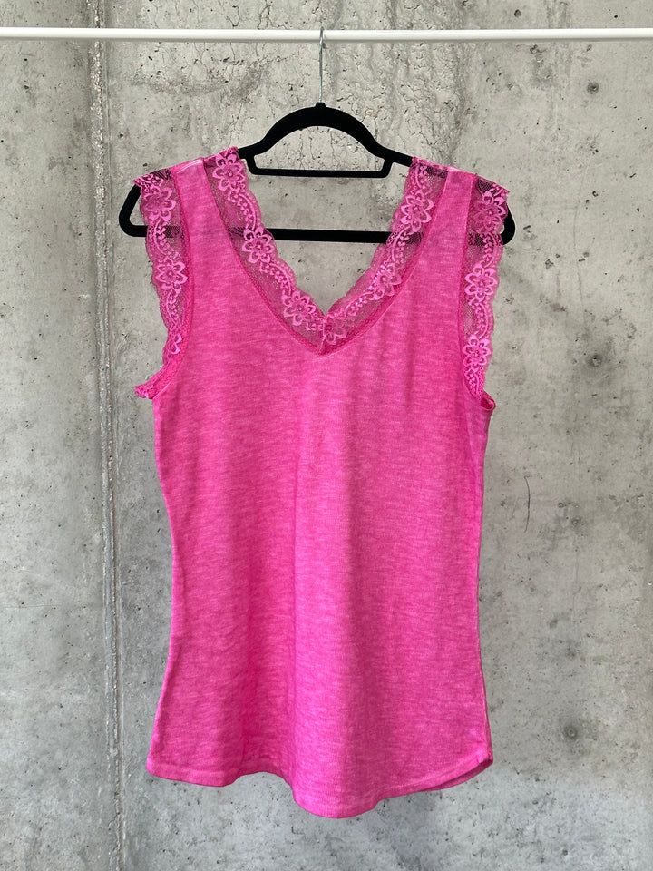 Spitzen-Top/Tanktop (38/44) MADE IN ITALY