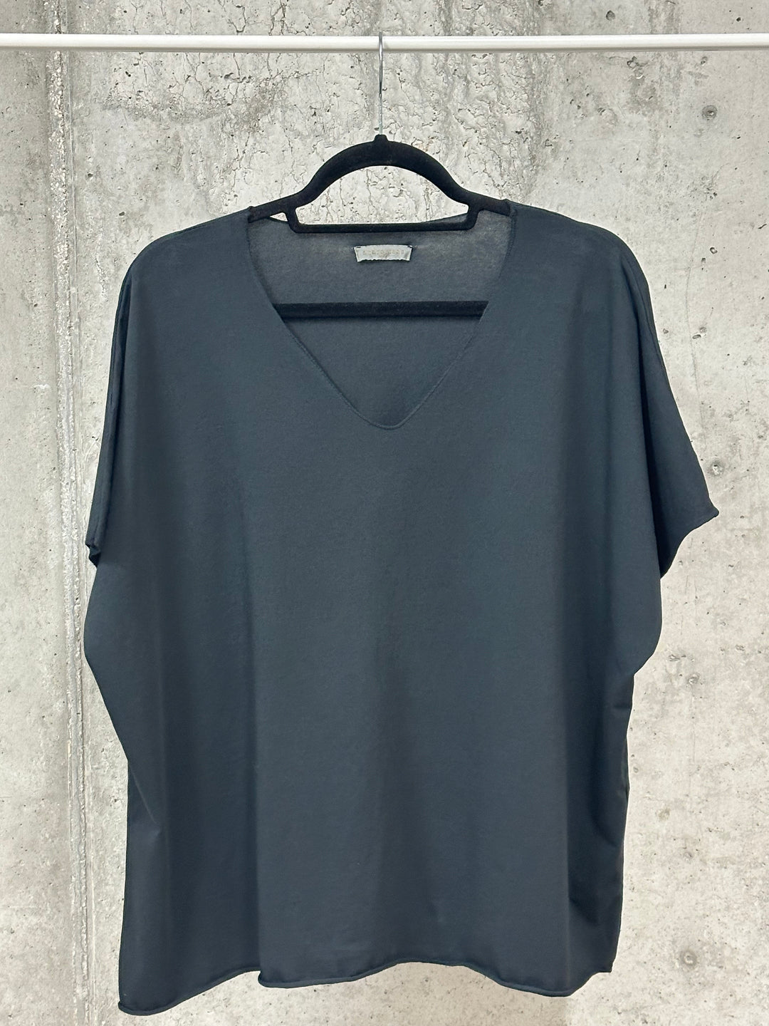 T-shirt basic & uni 100% coton col V (40/44) MADE IN ITALY