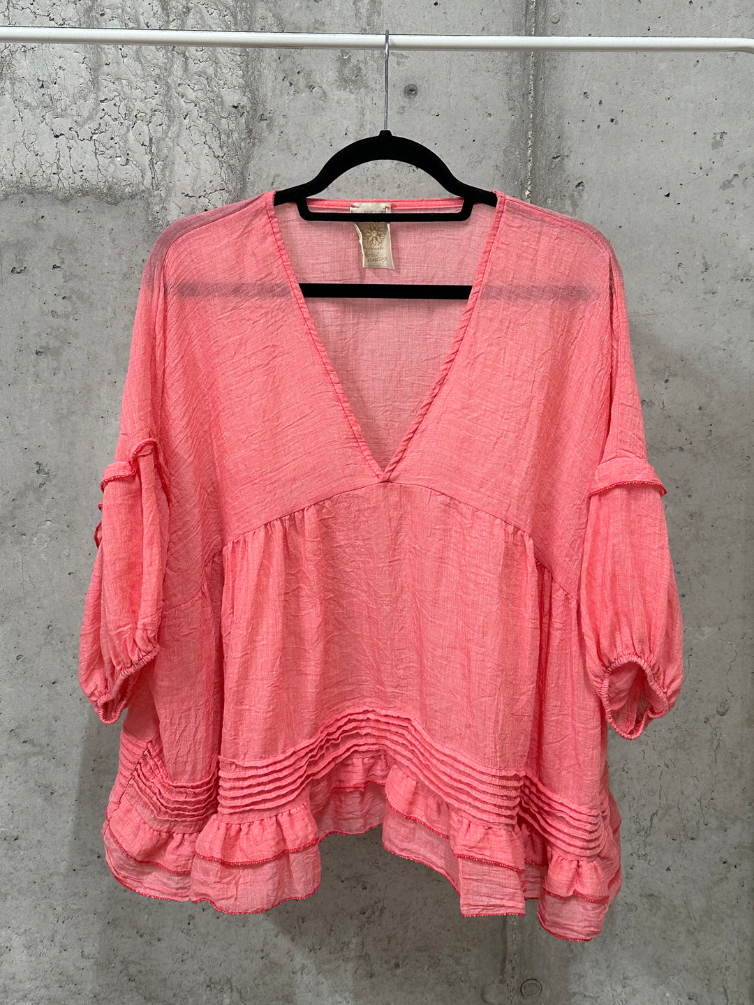 Blouse bohème "Aline" (38/44) MADE IN ITALY
