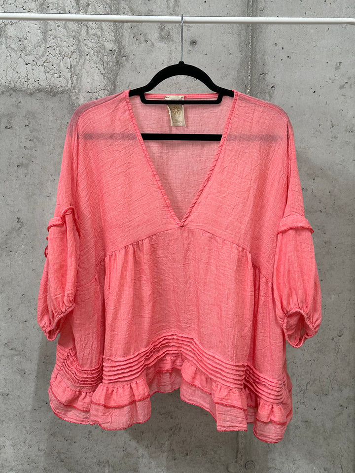 Blouse bohème "Aline" (38/44) MADE IN ITALY