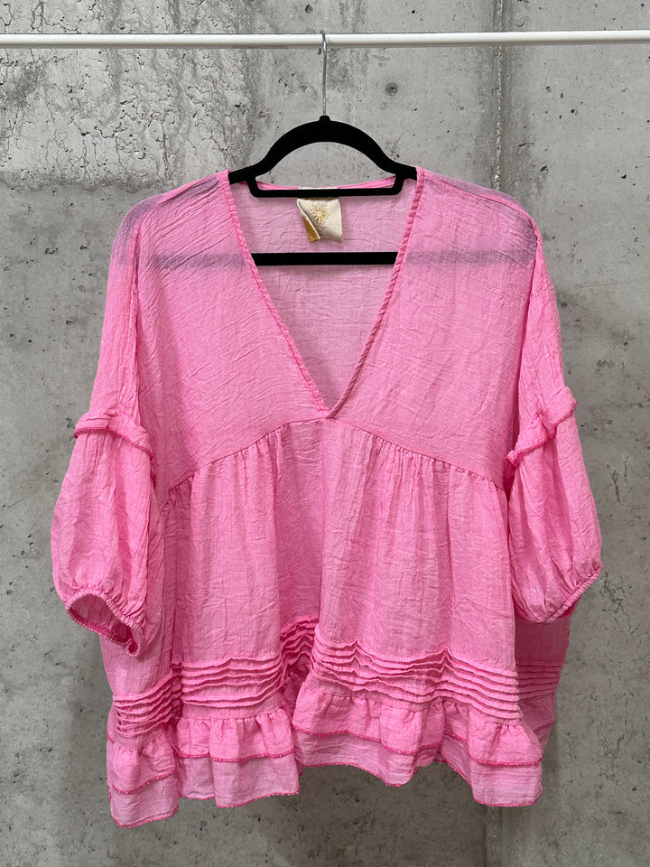 Blouse bohème "Aline" (38/44) MADE IN ITALY