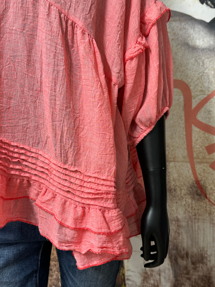 Blouse bohème "Aline" (38/44) MADE IN ITALY