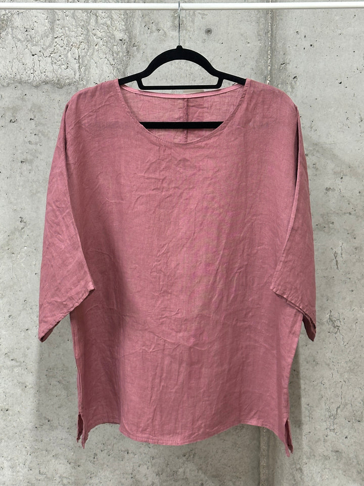 Tunique "Alexia" 100% lin (40/44) MADE IN ITALY