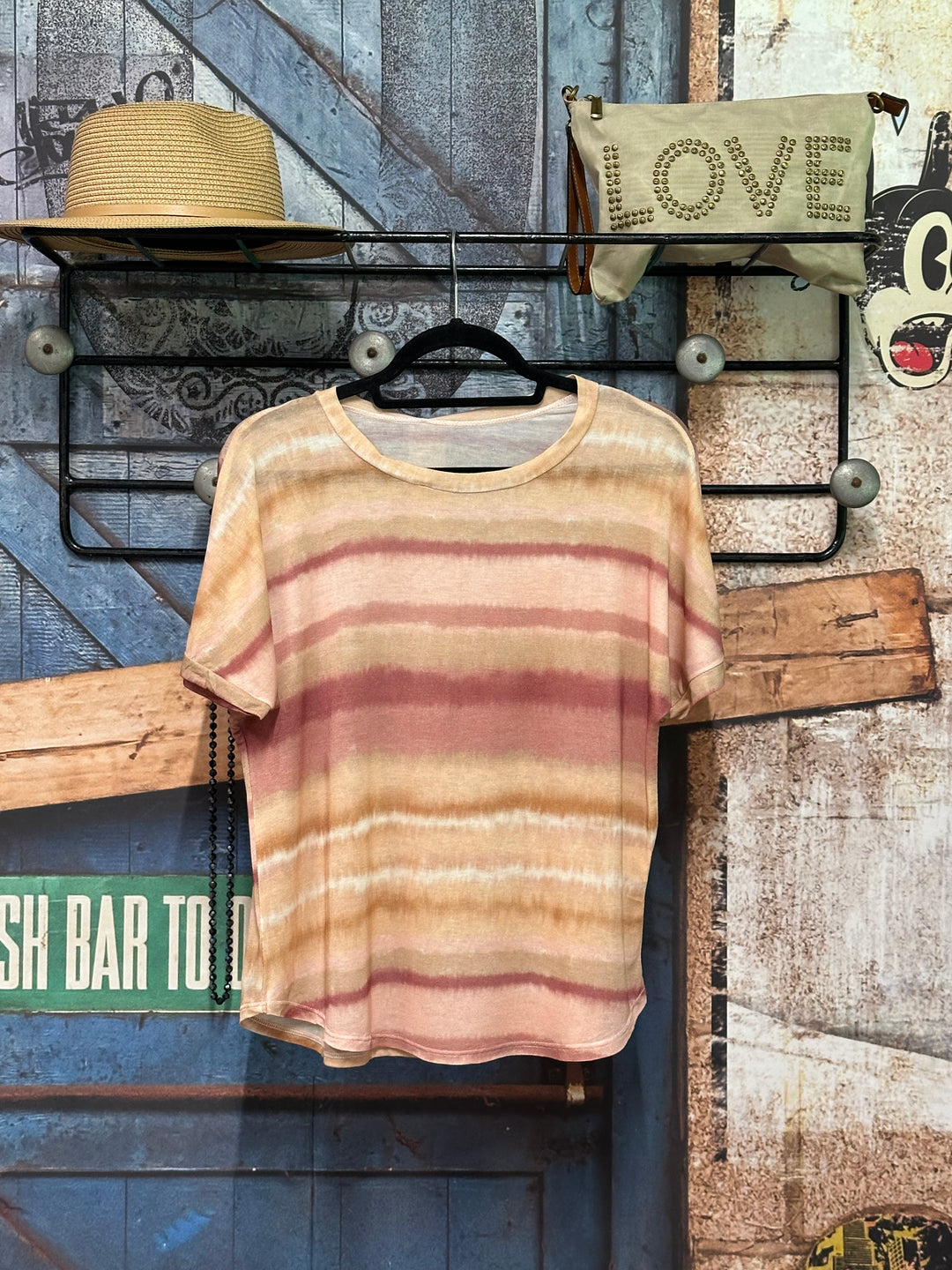 T-shirt "Louis" viscose & soie (36/40) MADE IN ITALY