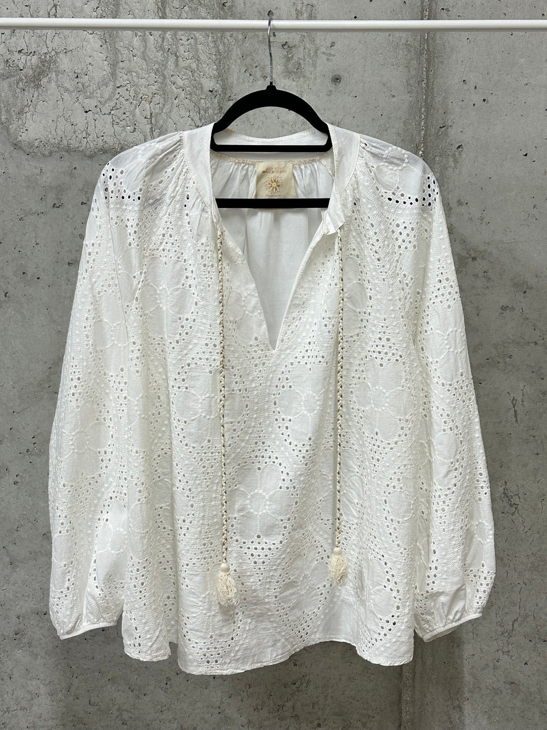 Blouse "Estelle" 100% coton  (40/44) MADE IN ITALY
