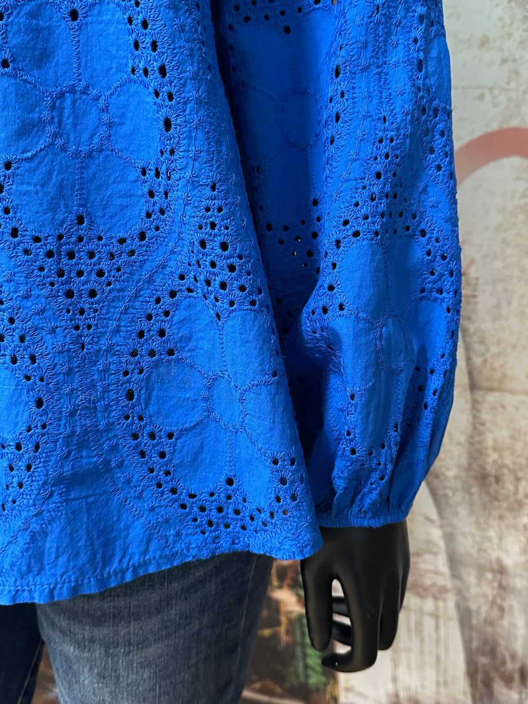 Blouse "Estelle" 100% coton  (40/44) MADE IN ITALY