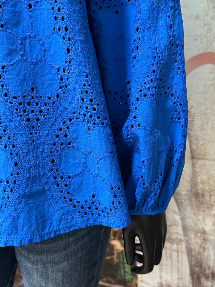Blouse "Estelle" 100% coton  (40/44) MADE IN ITALY