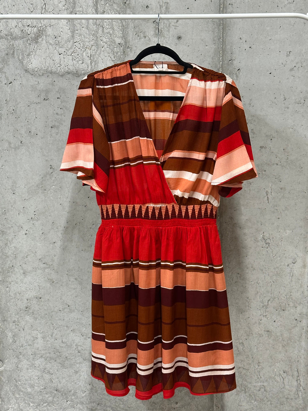 Robe courte "Sacha" cache-coeur (S ➡️ L)