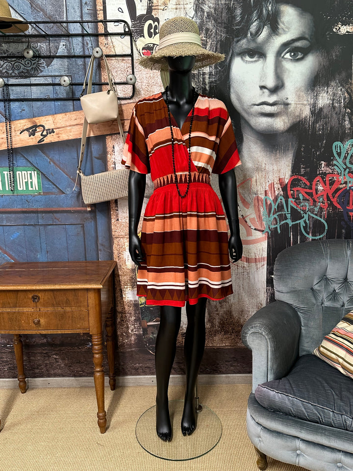 Robe courte "Sacha" cache-coeur (S ➡️ L)