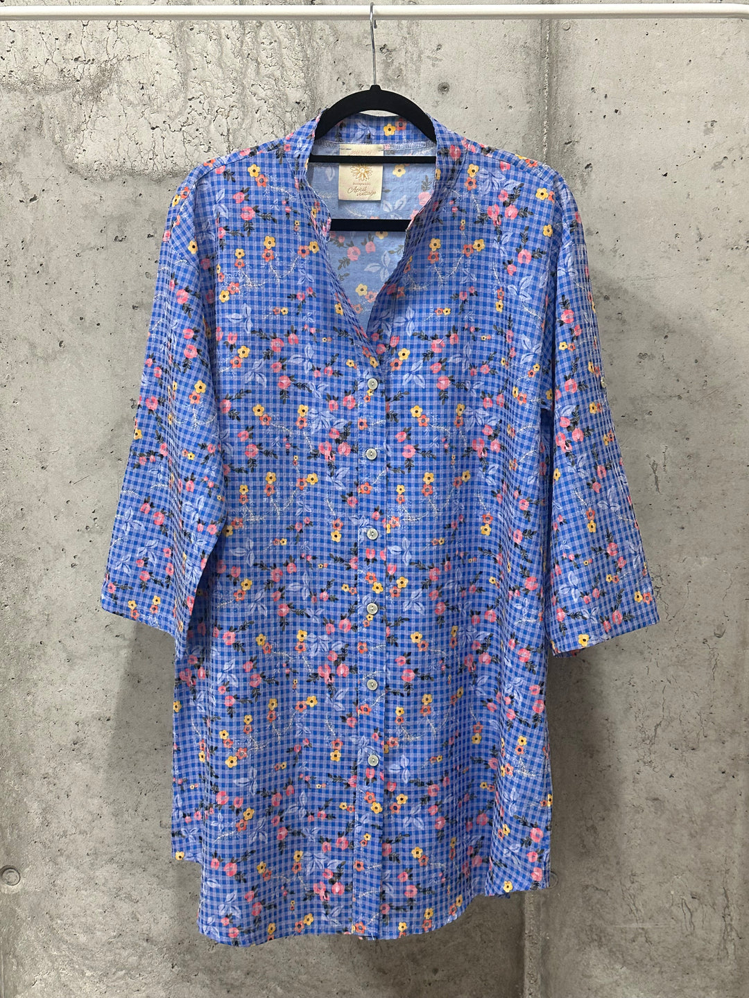 Robe-chemise "Maël" 100% coton (38/42) MADE IN ITALY