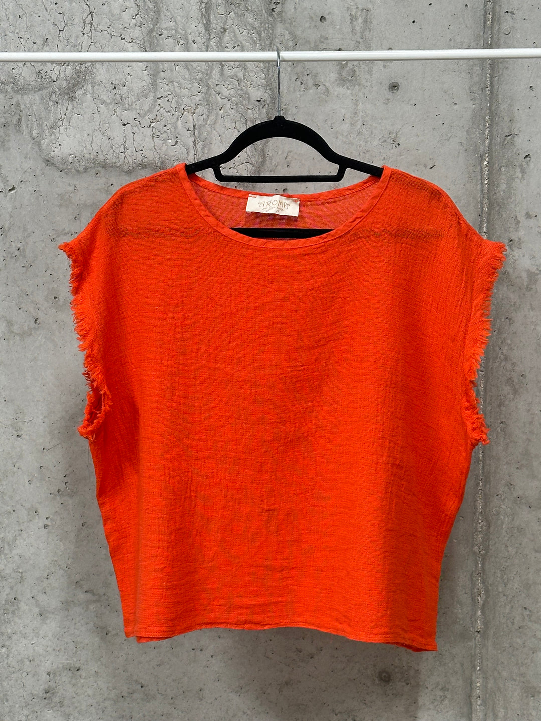T-shirt « Ambre » lin &amp; coton (40/42) MADE IN ITALY