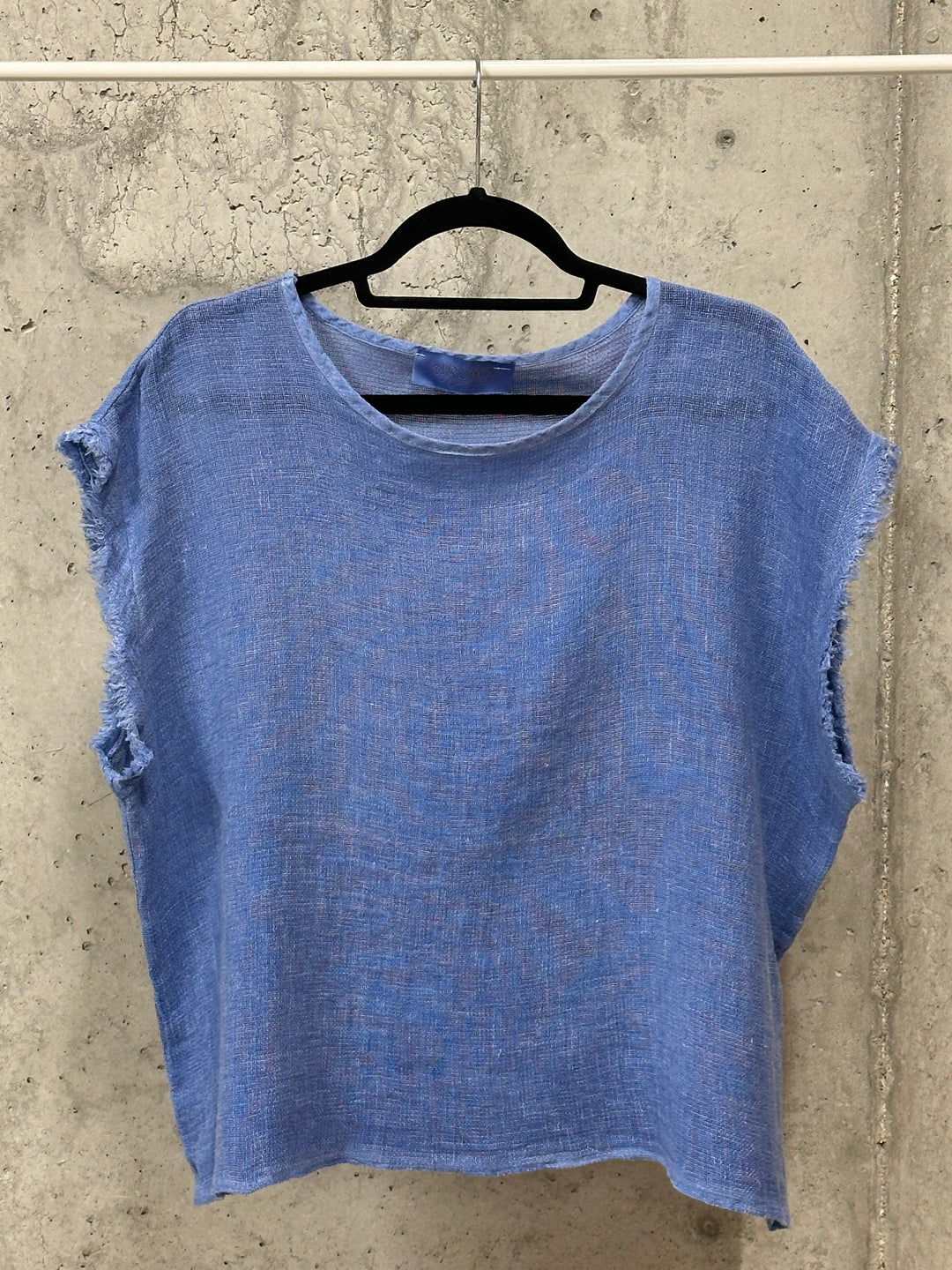 T-shirt « Ambre » lin &amp; coton (40/42) MADE IN ITALY