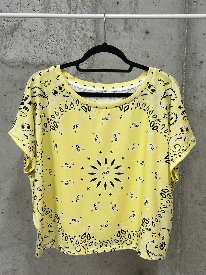 T-shirt court "Ludo" motif Bandana (38/42) MADE IN ITALY