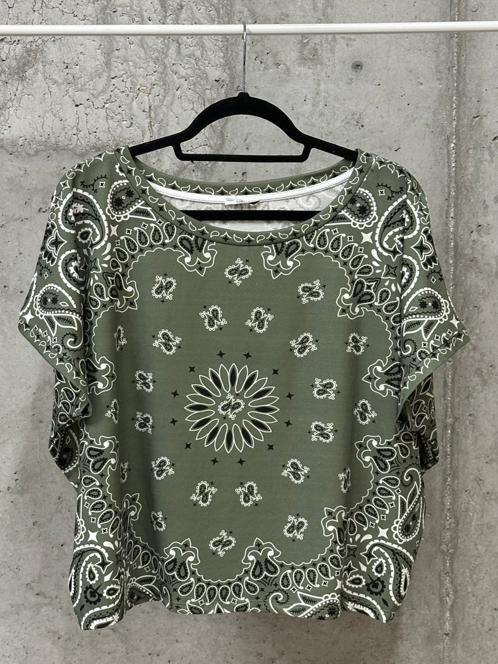 T-shirt court "Ludo" motif Bandana (38/42) MADE IN ITALY