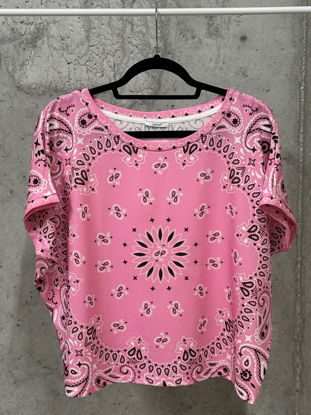 T-shirt court "Ludo" motif Bandana (38/42) MADE IN ITALY