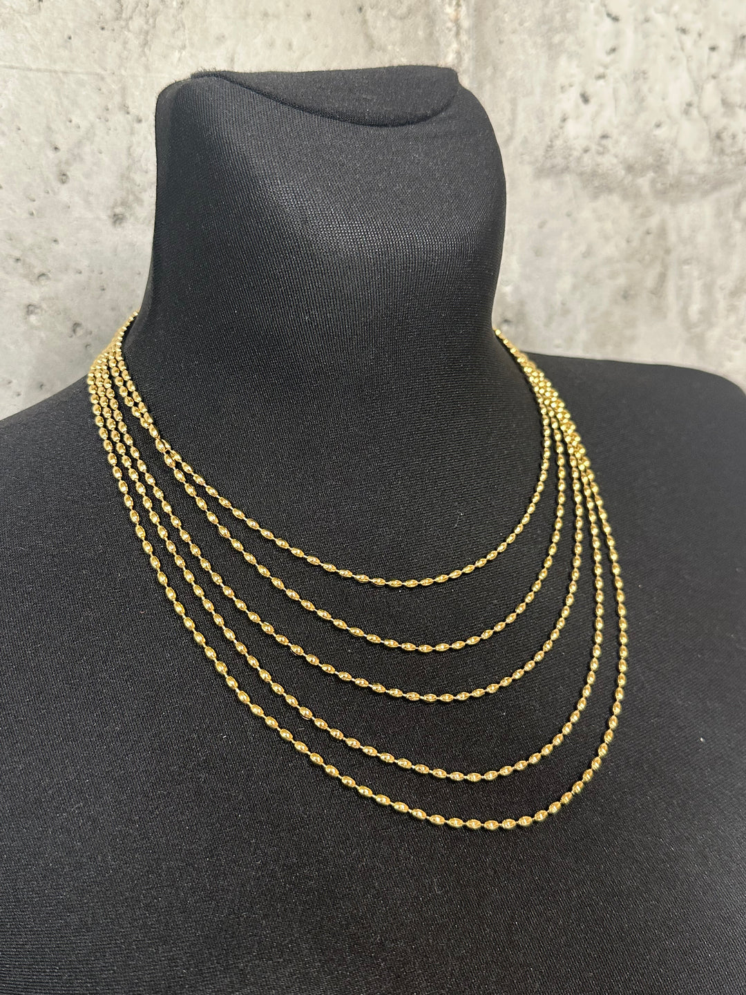 Collier cascade "Enzo"