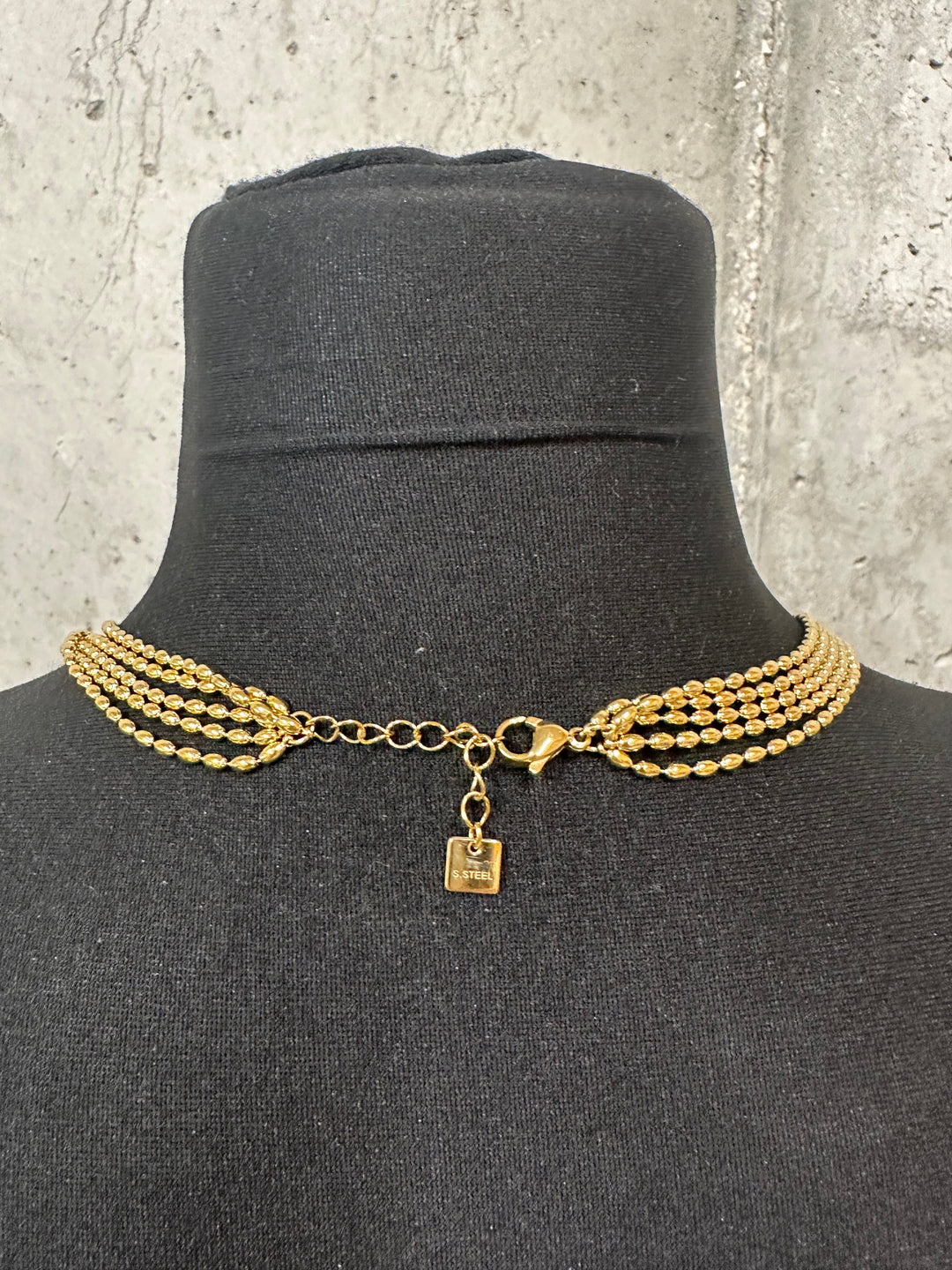 Collier cascade "Enzo"