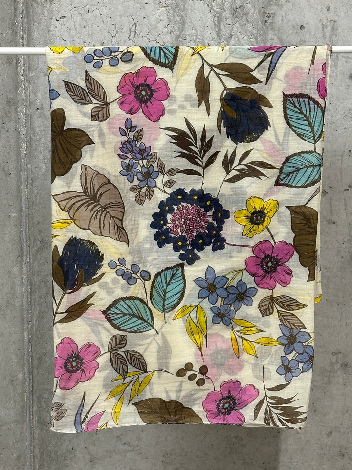 Foulard/étole écu 100% coton