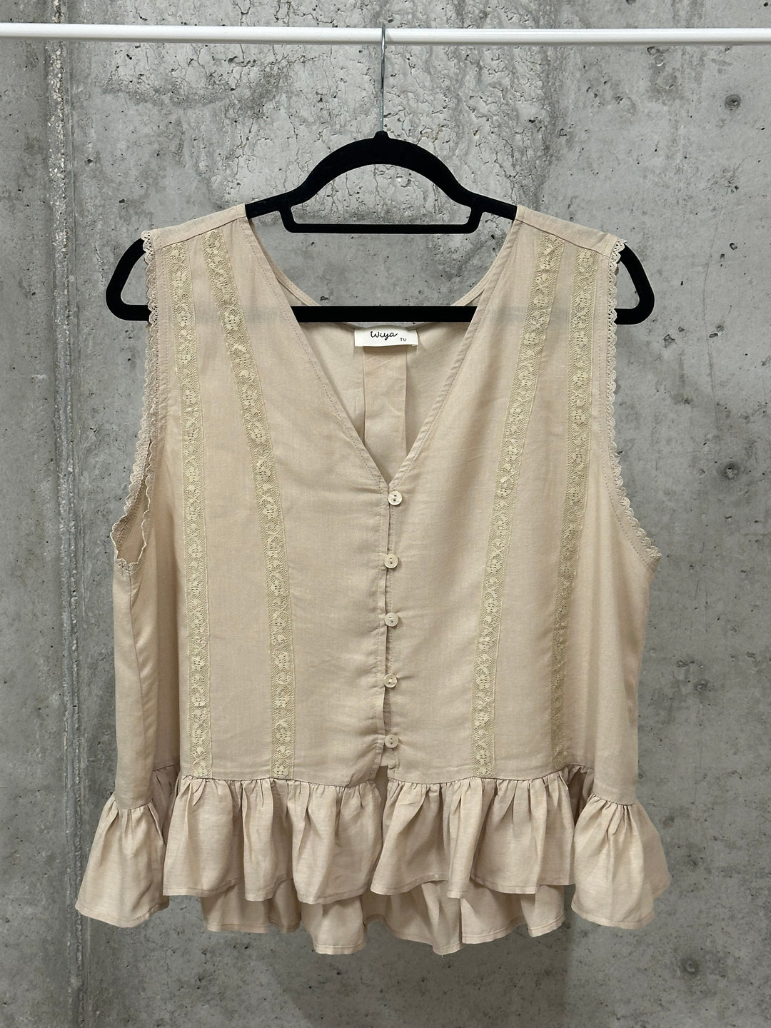 Top bohème "Candice" viscose &amp; lin (38/42)