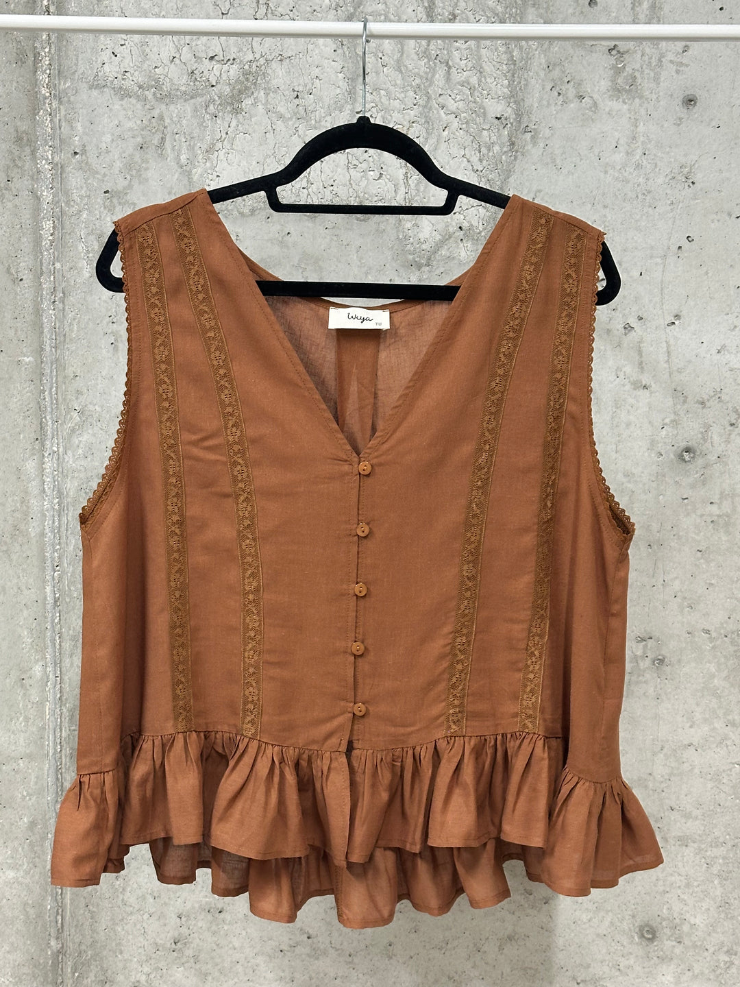 Top bohème "Candice" viscose &amp; lin (38/42)
