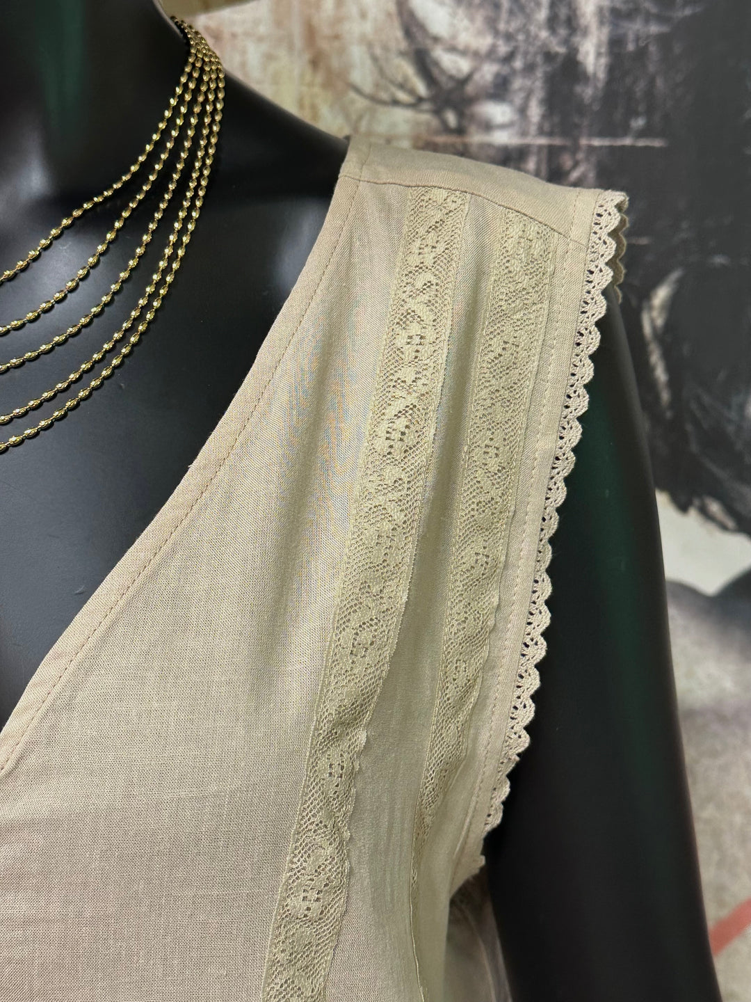 Top bohème "Candice" viscose &amp; lin (38/42)