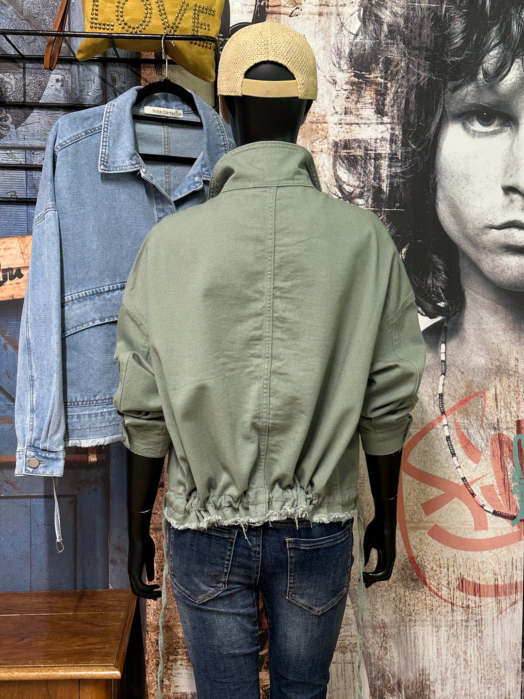 Veste en jean oversize "Livio" (S 40 ➡️ L 46)