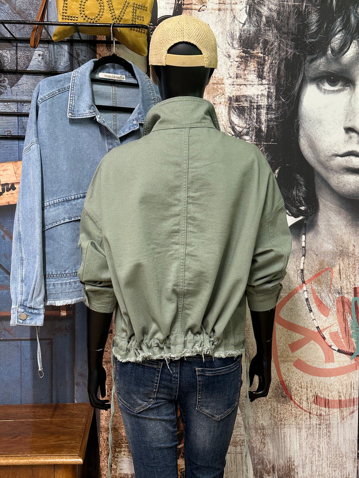 Veste en jean oversize "Livio" (S 40 ➡️ L 46)