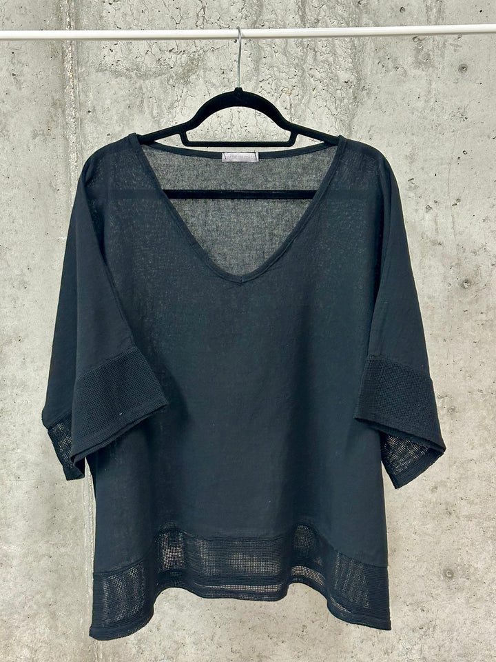 Tunique oversize "Adèle" (42/48) MADE IN ITALY