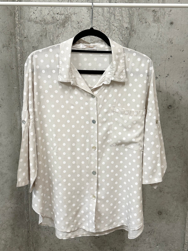Chemisier ultra fluide "Anaïs" 100% viscose (38/42) MADE IN ITALY