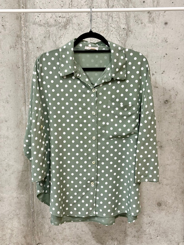 Chemisier ultra fluide "Anaïs" 100% viscose (38/42) MADE IN ITALY