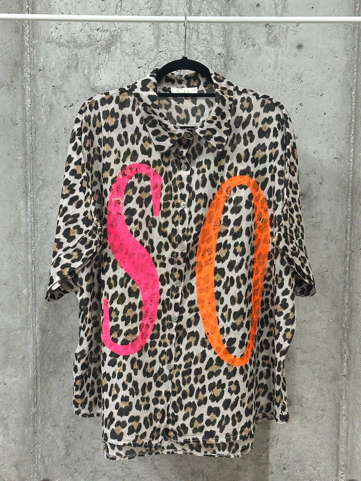 Chemisier oversize "Elia" 100% coton (42/48) MADE IN ITALY