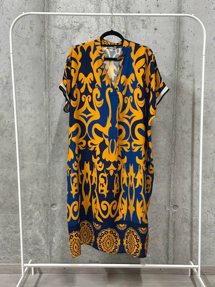 Robe longue "Céleste" 100% viscose (40/46) MADE IN ITALY