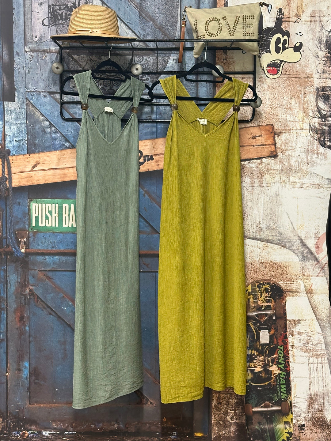 Robe longue "Ava" fluide &amp; unie (38/42) MADE IN ITALY