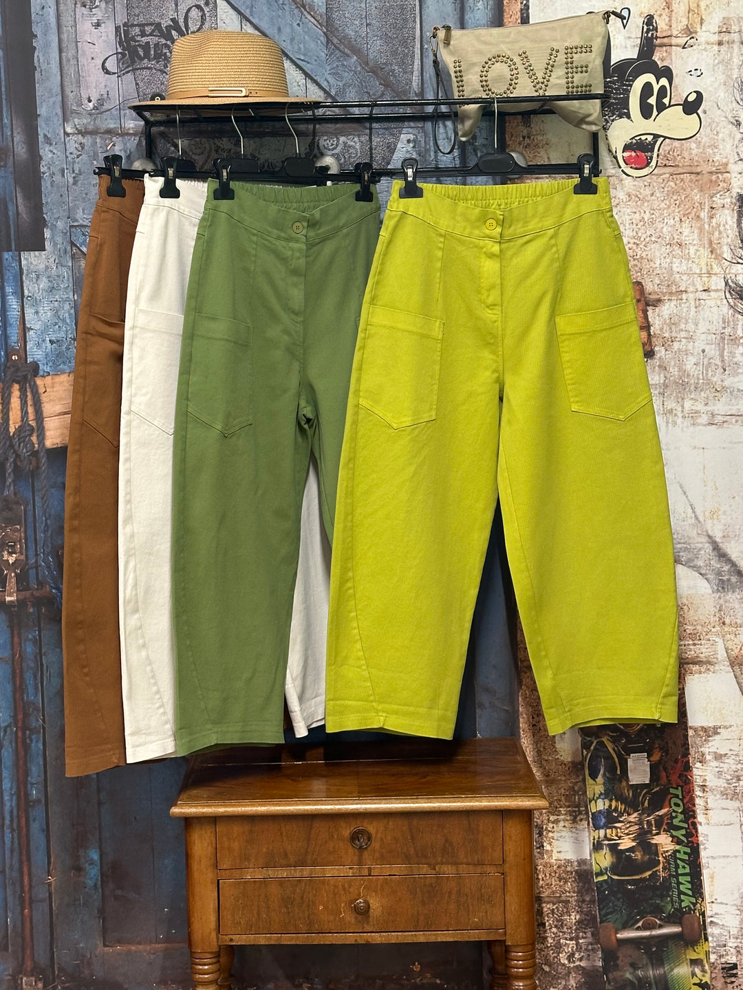 Pantalon "Lucas" style cargo (38/42) MADE IN ITALY