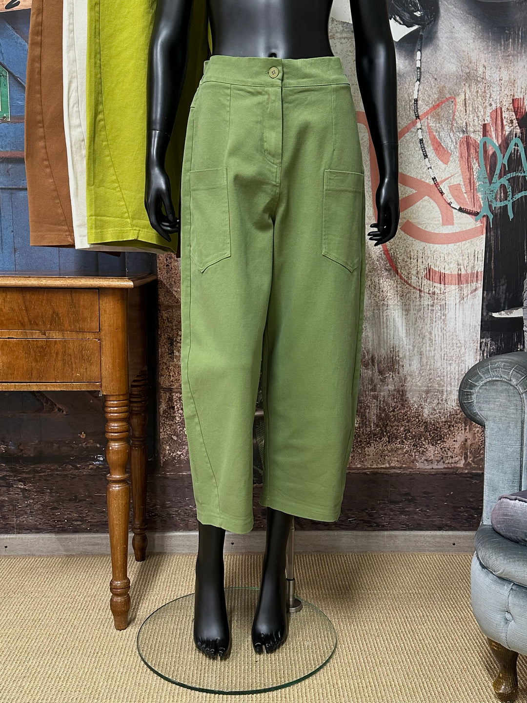 Pantalon "Lucas" style cargo (38/42) MADE IN ITALY