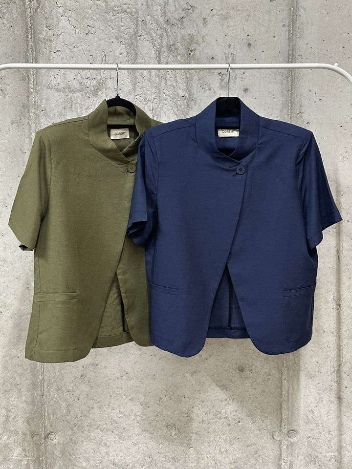 Veste/blazer "Malik" viscose &amp; lin (S/M 38/40 M/L 42/44) MADE IN ITALY