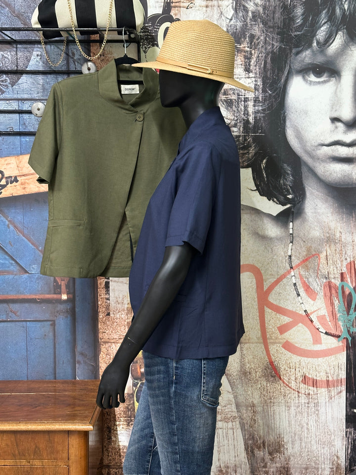 Veste/blazer "Malik" viscose &amp; lin (S/M 38/40 M/L 42/44) MADE IN ITALY