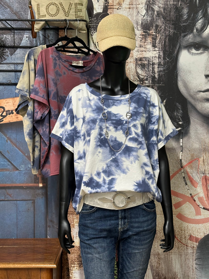 T-shirt « Kyle » court &amp; oversize (40/44) MADE IN ITALY