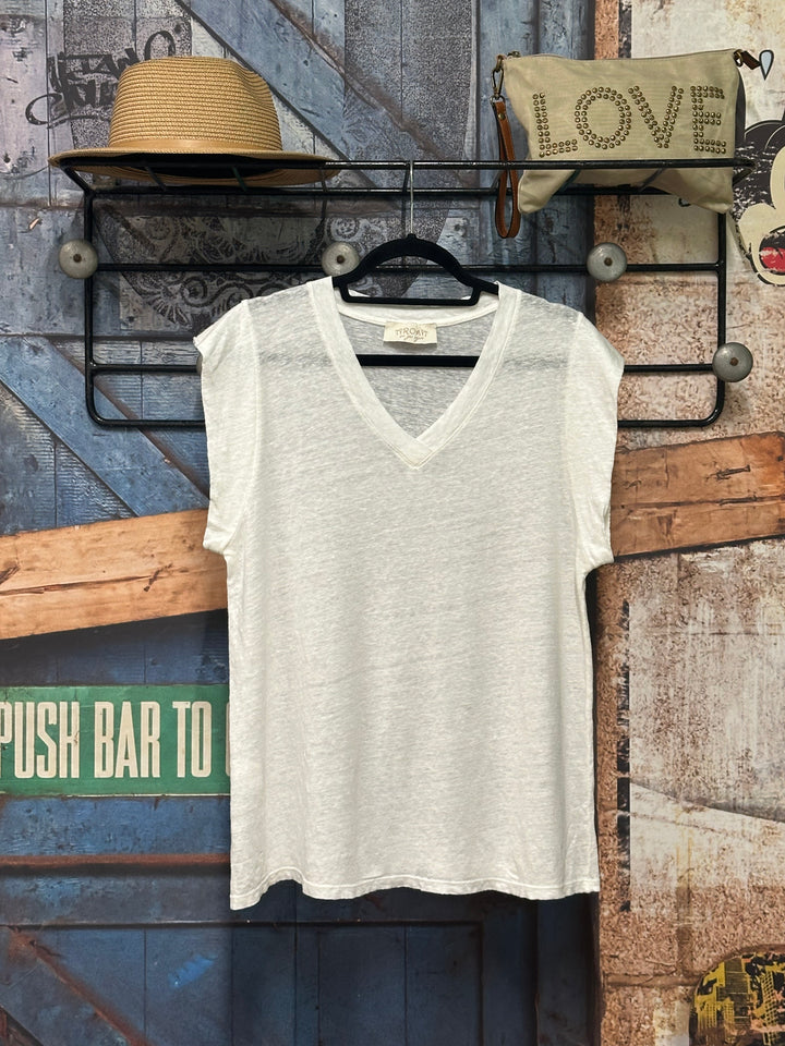 T-shirt "Nelson" 100% lin (38/42) MADE IN ITALY