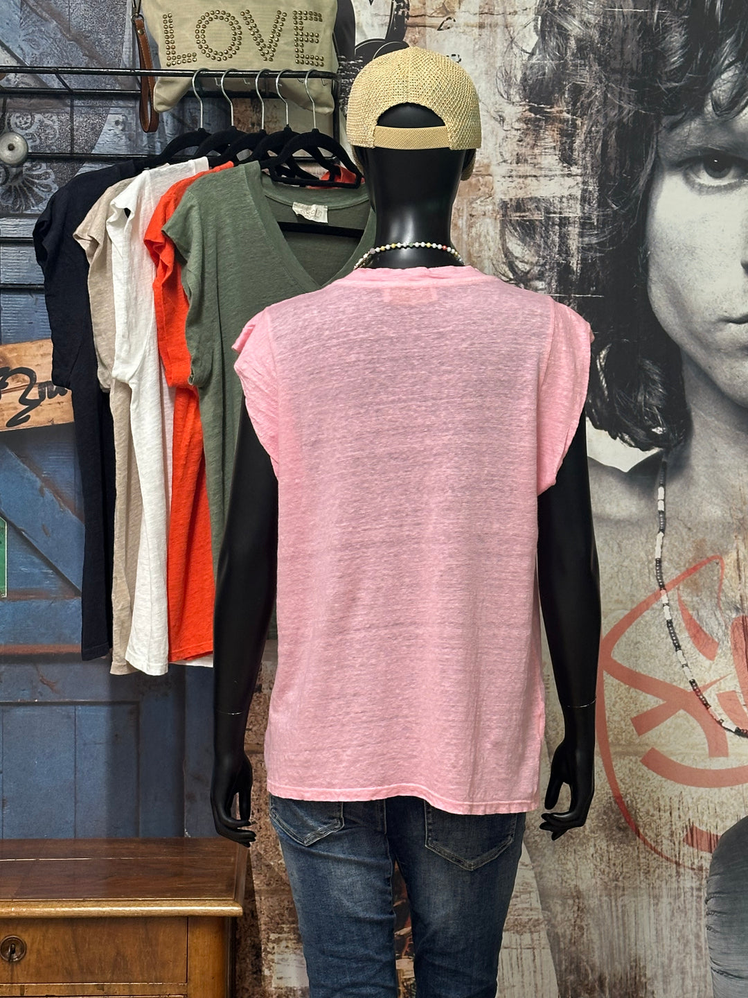 T-shirt "Nelson" 100% lin (38/42) MADE IN ITALY