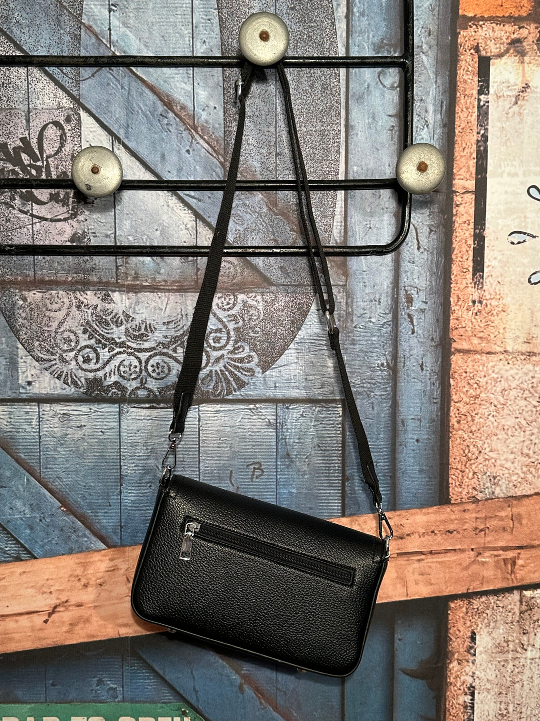 Sac bandoulière "THE MINI BAG" noir