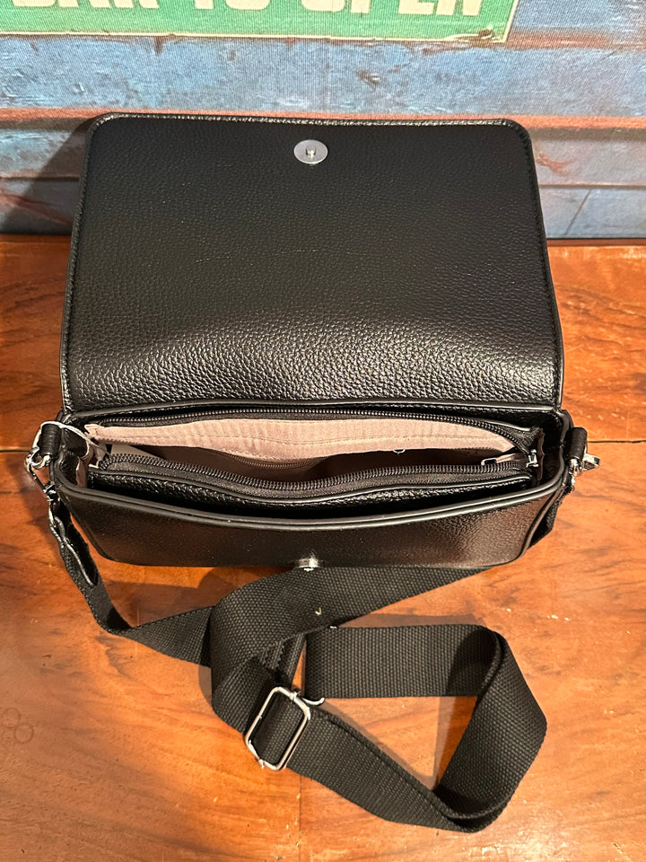 Sac bandoulière "THE MINI BAG" noir