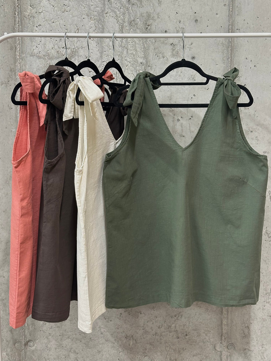 Top "Mathilde" lin &amp; coton (40/44) MADE IN ITALY