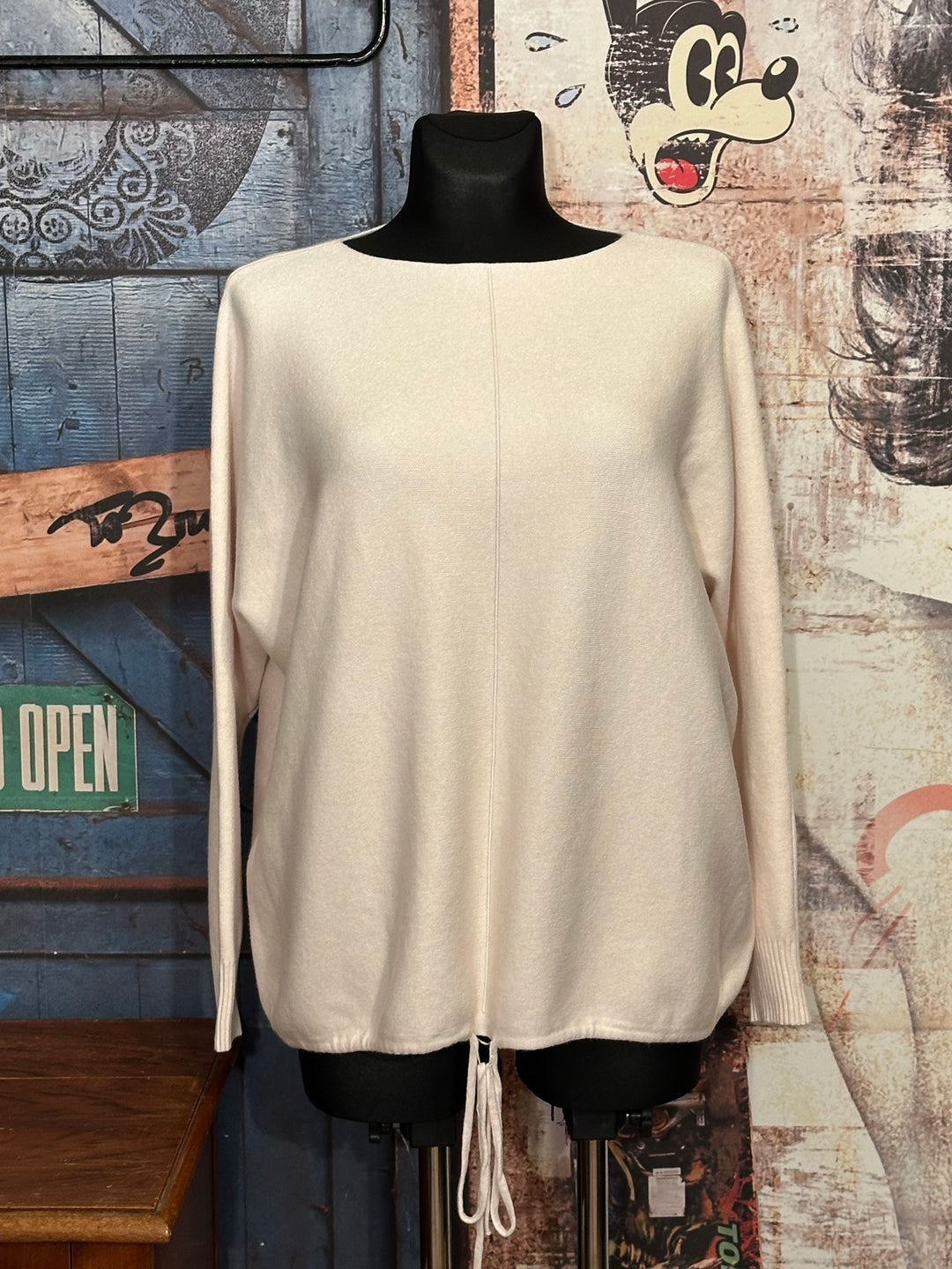 Pull uni ajustable écru (38/42)