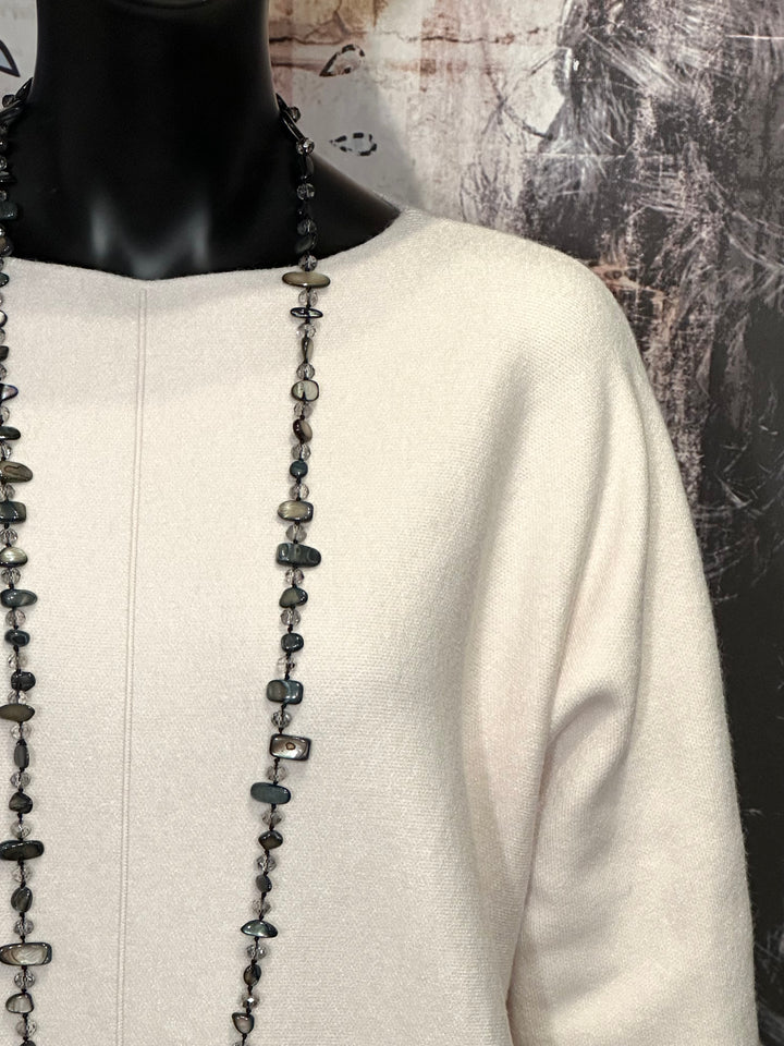 Pull uni ajustable écru (38/42)