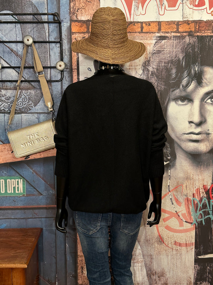 Pull uni ajustable noir (38/42)
