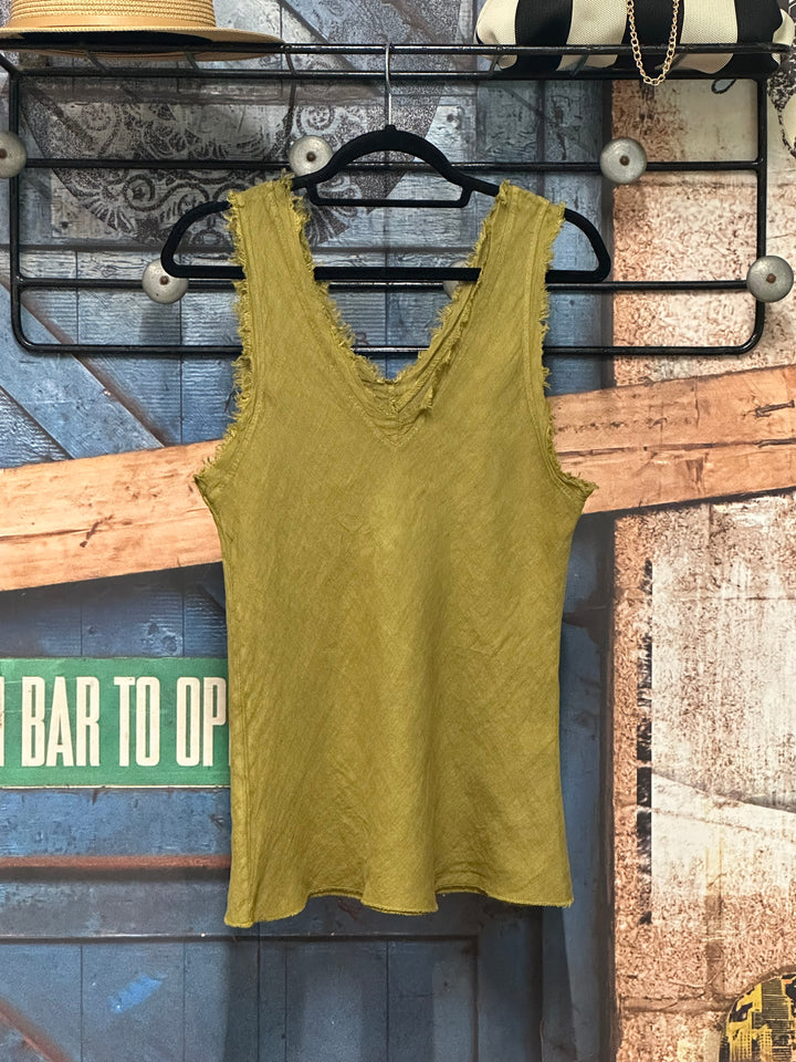 Top "Iris" 100% lin (36/40) MADE IN ITALY