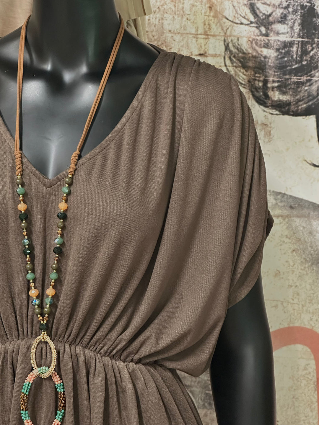 Blouse "Justine" col V (S/M et M/L)