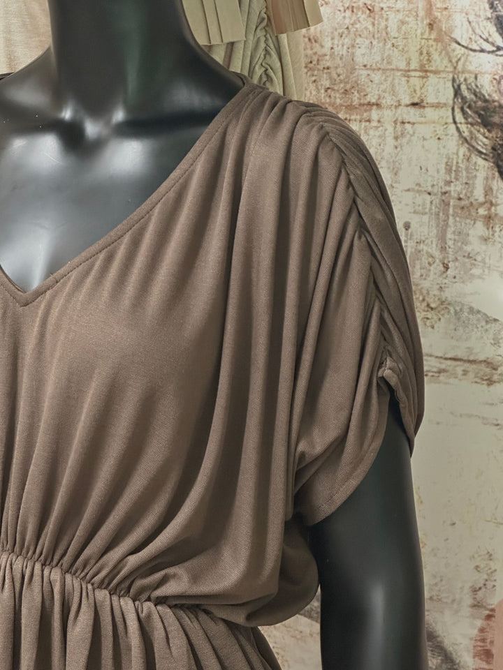 Blouse "Justine" col V (S/M et M/L)