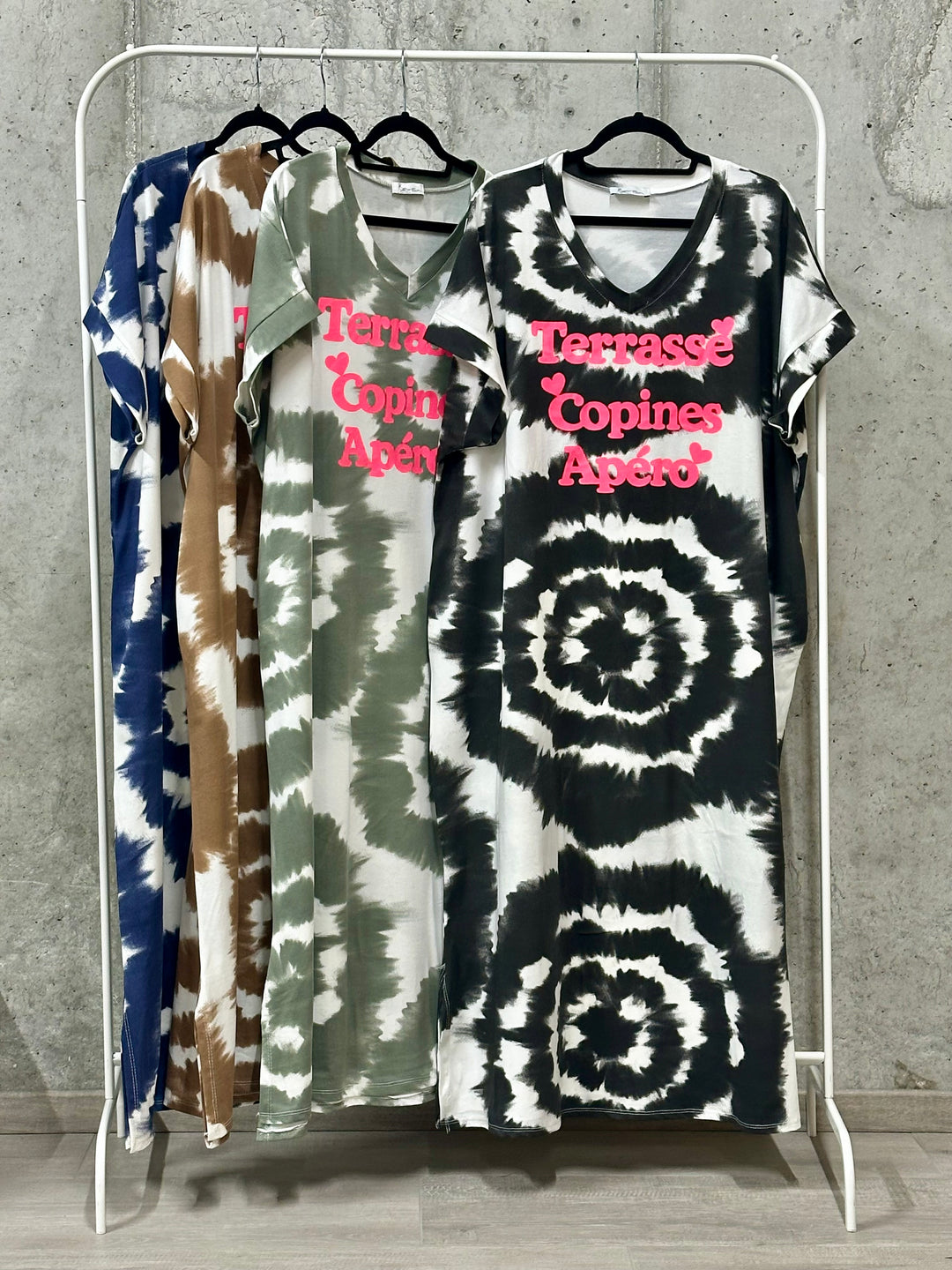 Robe longue "Margaux" (42/46) MADE IN ITALY